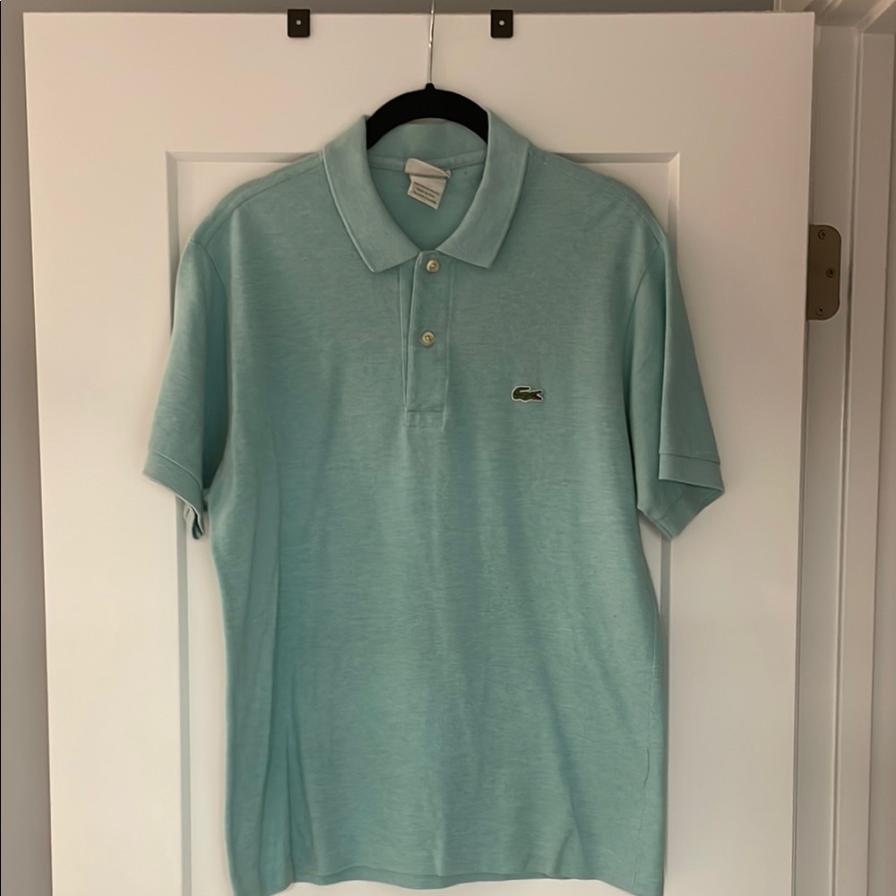 Lacoste Men's Light Blue Polo Shirt